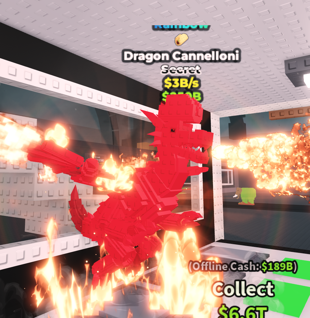 3B/s RAINBOW Dragon Cannelloni (taco)