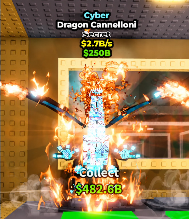 2.7B/s Cyber Dragon Cannelloni (no taco)