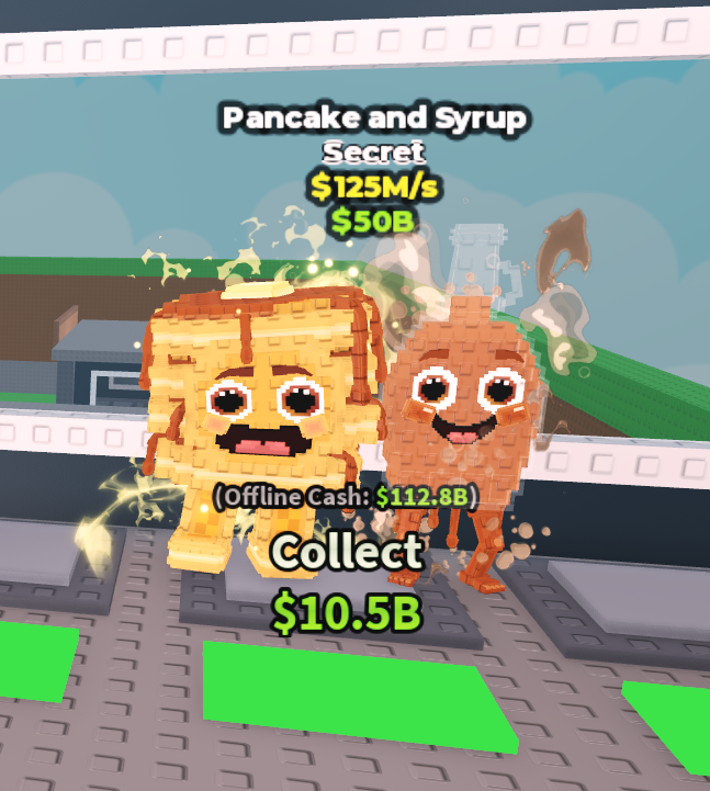 125M/s Pancake and Syrup