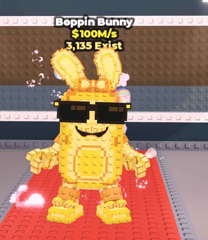 100M/s Gold Boppin Bunny