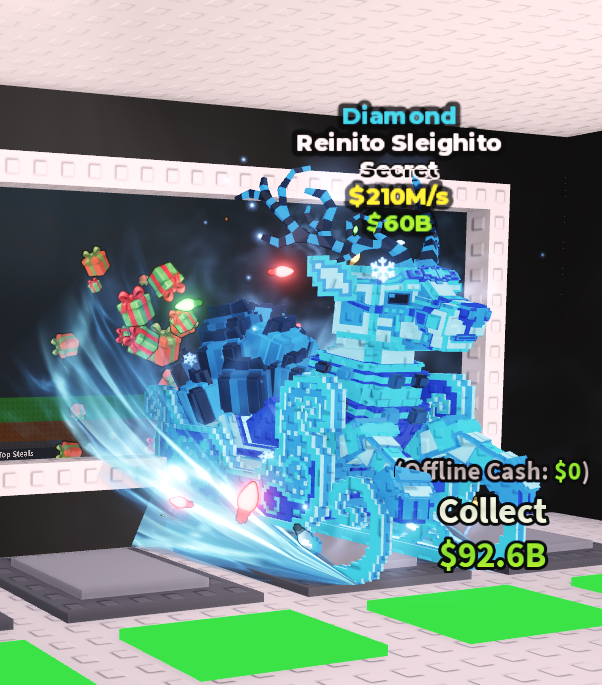 210M/s Diamond Reinito Sleighito