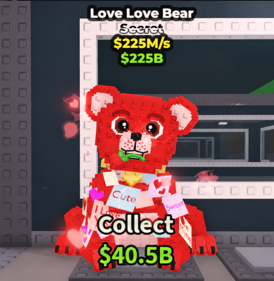 225M/s Love Love Bear