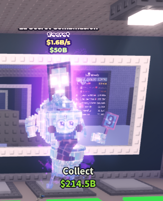 La Secret Combinasion (MoneyMaker), Crystal, 1.6B/s