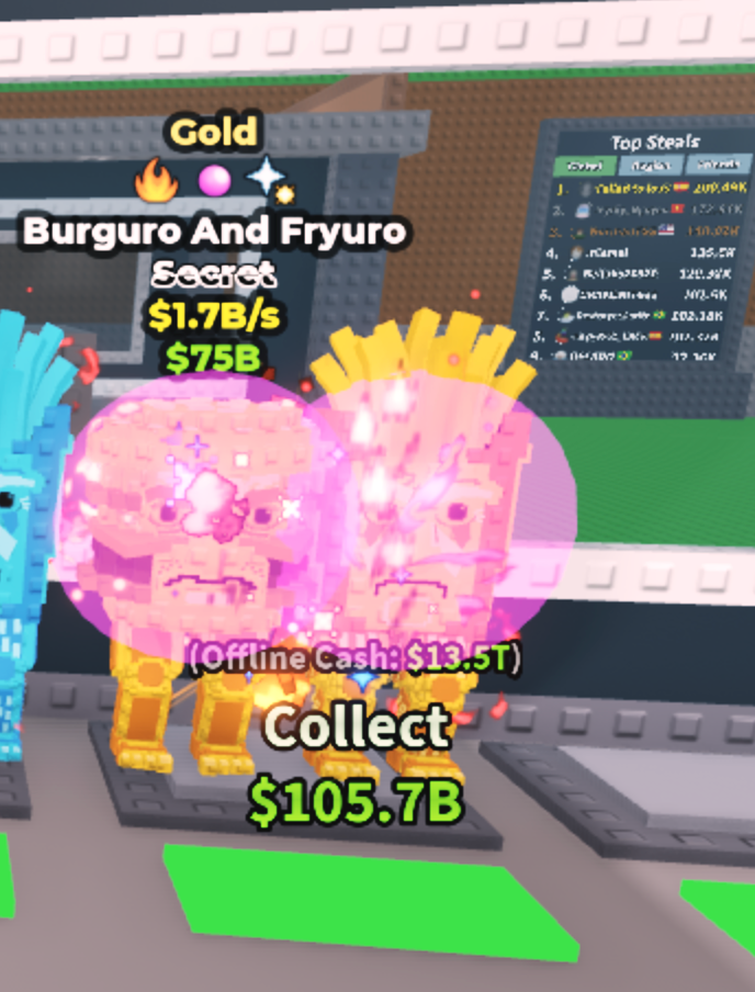 1.7B/s Gold Burguro And Fryuro