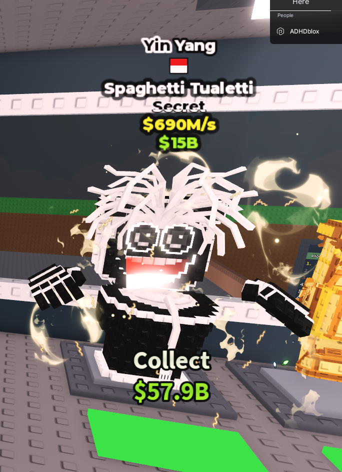 690M/s Yin Yang Spaghetti Tualetti