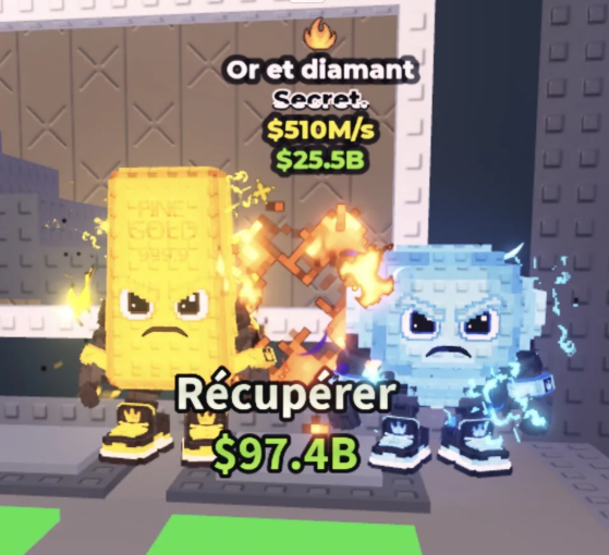 510M/s Gold and Diamond