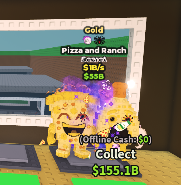 1B/s Gold Pizza and Ranch