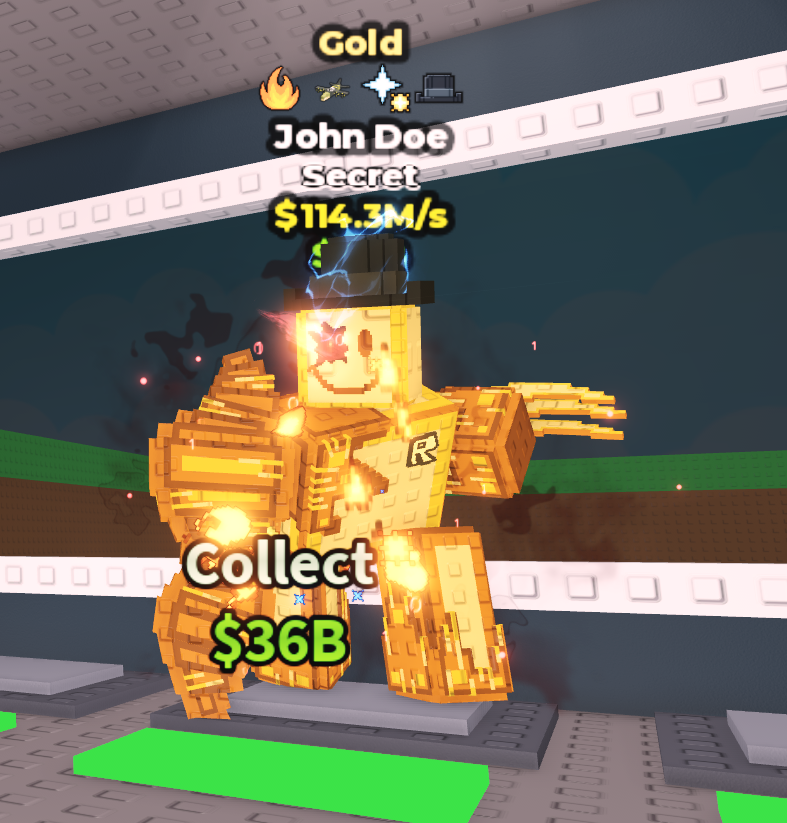 114.3M/s Gold John Doe