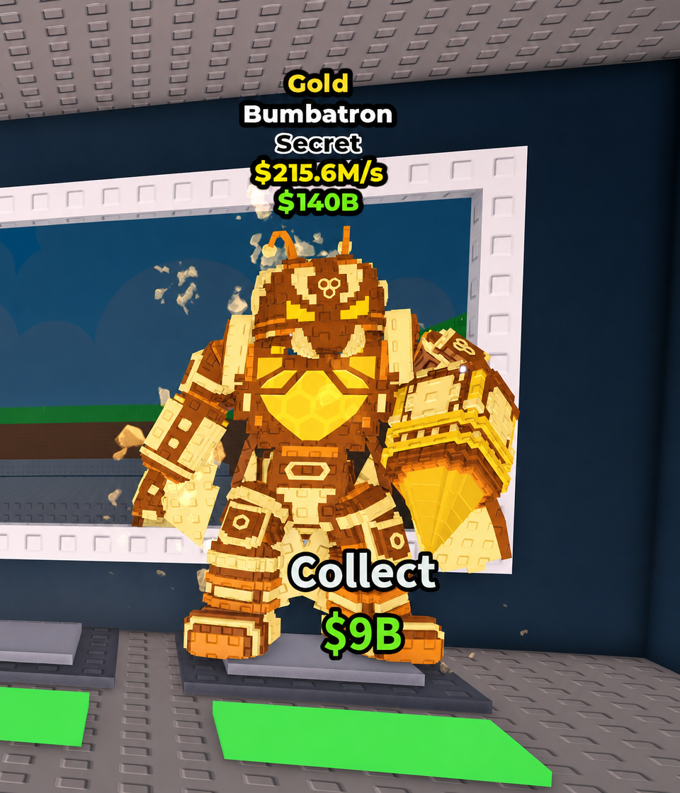 215.6M/s Gold Bumbatron